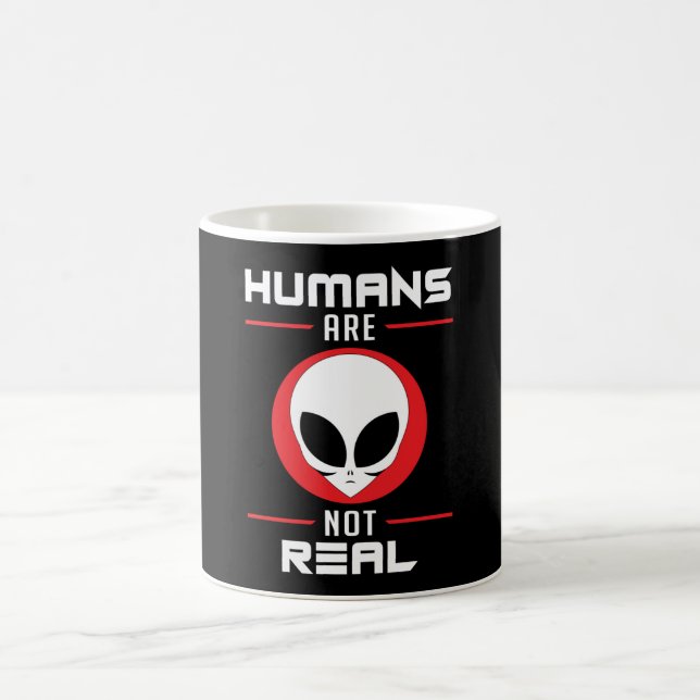 Mug Alien Head Ufo Aliens Area 51 Space Funny Cadeau (Centre)