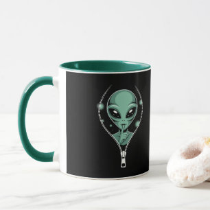 Mug Alien Peeping