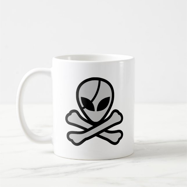 Mug Alien Pirate (Gauche)