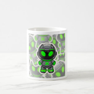 Mug Alien robotique