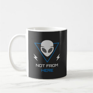 Mug Alien UFO Sci Fi Outsider
