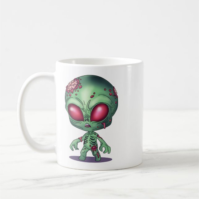 Mug Alien Zombie (Gauche)