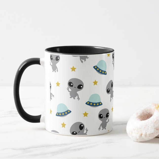 Mug Aliens (Avec donut)
