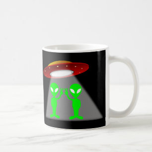 Mug Aliens et soucoupe volante