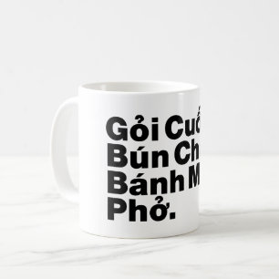 Mug Alimentation de rue vietnamienne