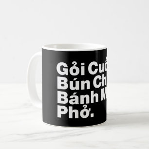Mug Alimentation de rue vietnamienne