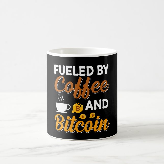 MUG ALIMENTÉ PAR CAFÉ ET BITCOIN CAFÉ (Centre)