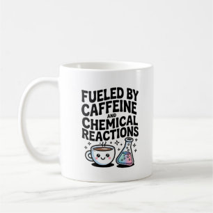 Mug Alimenté par la caféine et les réactions chimiques