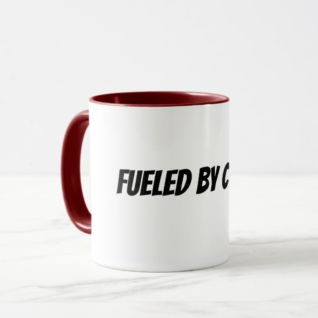 Mug alimenté par le café (Devant gauche)