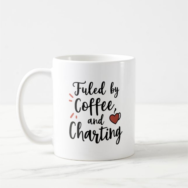 Mug Alimenté par le Café et la Planification – Infirmi (Gauche)