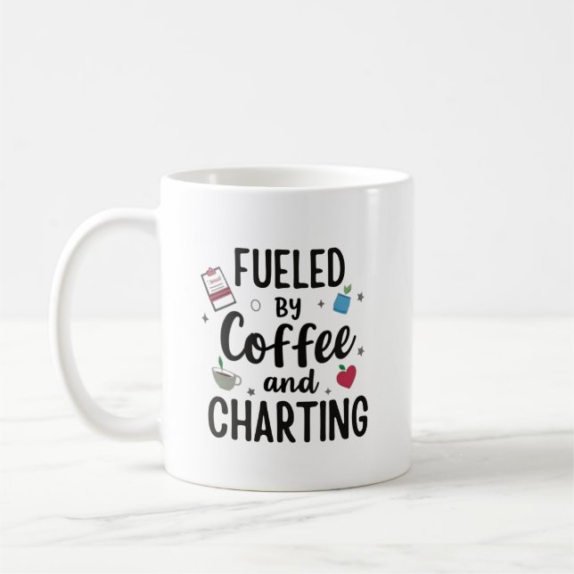 Mug Alimenté par le Café et la planification – Infirmi (Gauche)