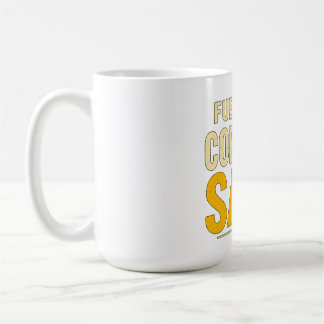 Mug Alimenté par le café et le sass