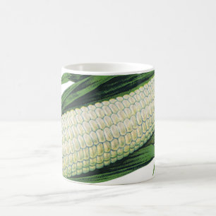 Mug Aliments anciens Légumes Maïs blanc en épi