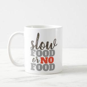 Mug Aliments lents ou pas de bouillie alimentaire