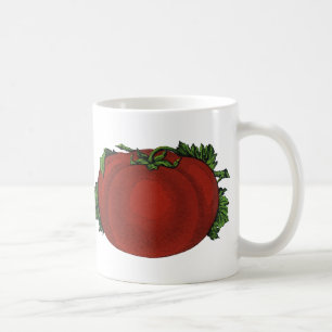 Mug Aliments vintages, tomates mûres, légumes et fruit