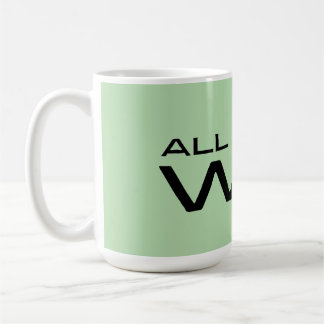 Mug "All I Do Is Win" Minimalist Motivational Message