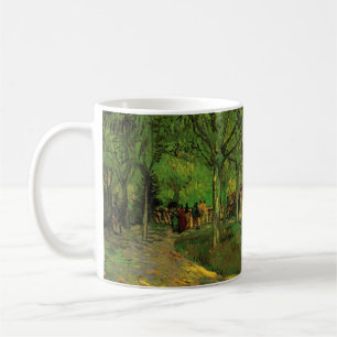 Mug Allée dans le jardin public, Arles par Vincent van