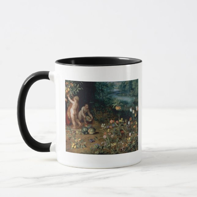 Mug Allégorie de l'abondance, détail (Gauche)