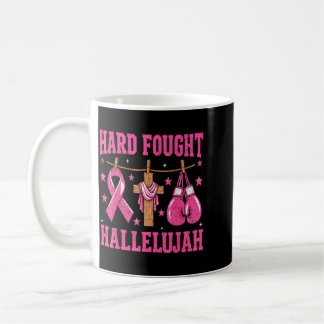 Mug Alléluia chrétien de cancer du sein durement comba