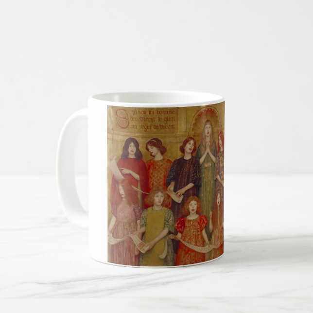 Mug Alleluia (par Thomas Cooper Gotch) (Devant gauche)