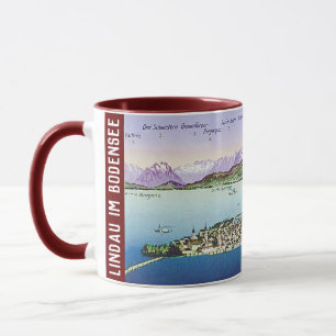 Mug " Allemagne : 2022/aujourd - Lindau dans le lac de