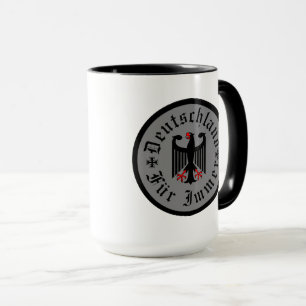 Mug Allemagne/Deutschland pour toujours/aigle noir/cro