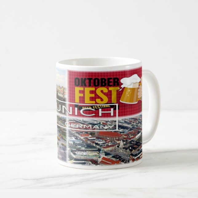 Mug Allemagne - Munich - München - (Devant droit)