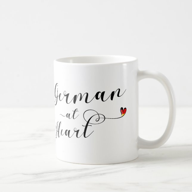 Mug Allemand À Heart Mug, Allemagne (Droite)