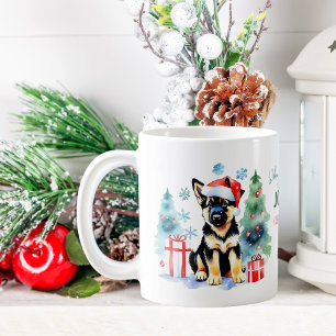 Mug Allemand Berger cadeaux de Noël pour les chiens