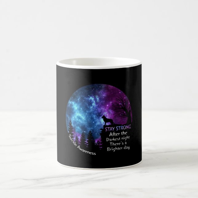 Mug Allemand Berger Suicide Sensibilisation Restez for (Centre)