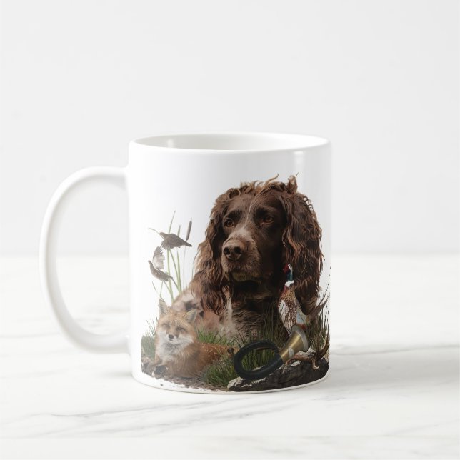 Mug Allemand Espagnol, Wachtelhund (Gauche)