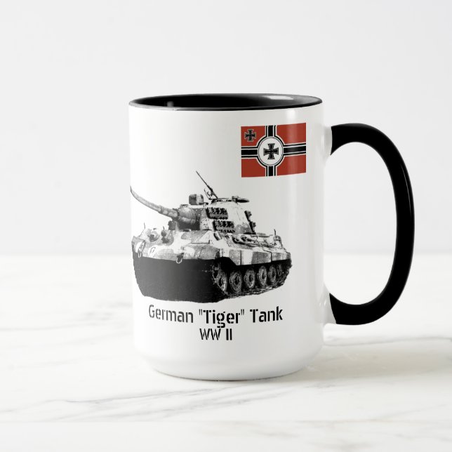 Mug ALLEMAND - RÉSERVOIR de "tigre" (Droite)
