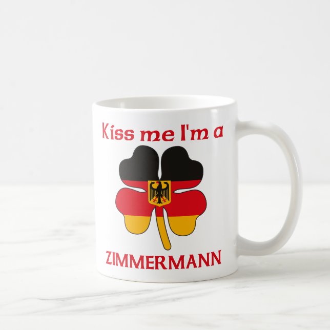 Mug Allemands personnalisés m'embrassent que je suis (Droite)