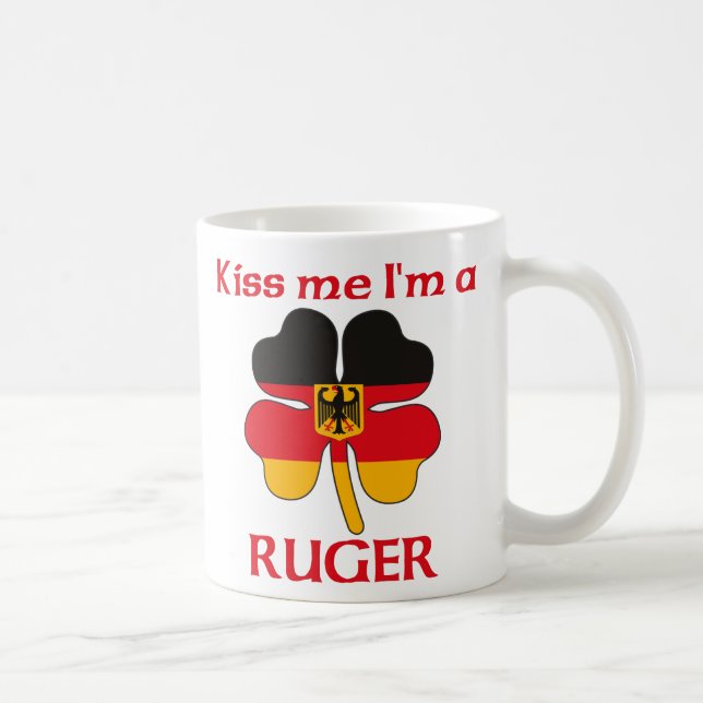 Mug Allemands personnalisés m'embrassent que je suis (Droite)