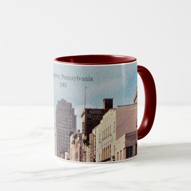 Mug Allentown, Pennsylvanie 1950 (Devant droit)