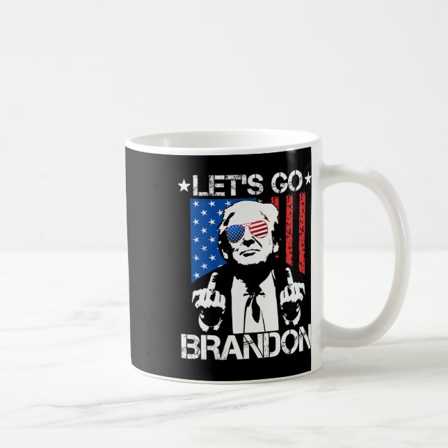 Mug Aller Brandon Trump - Drapeau médian (Droite)