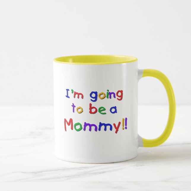 Mug Aller être couleurs primaires d'une maman (Droite)