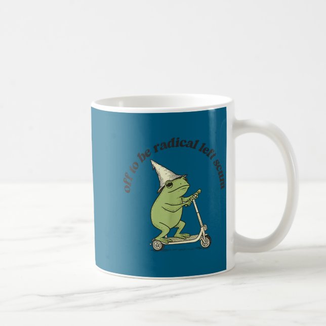 Mug Aller être un déchet radical de gauche drôle de gr (Droite)