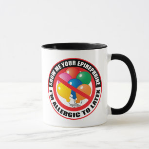 Mug Allergie de latex