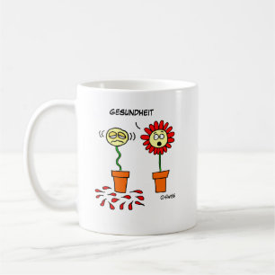 Mug Allergie Flower Gardener Funny Allergies