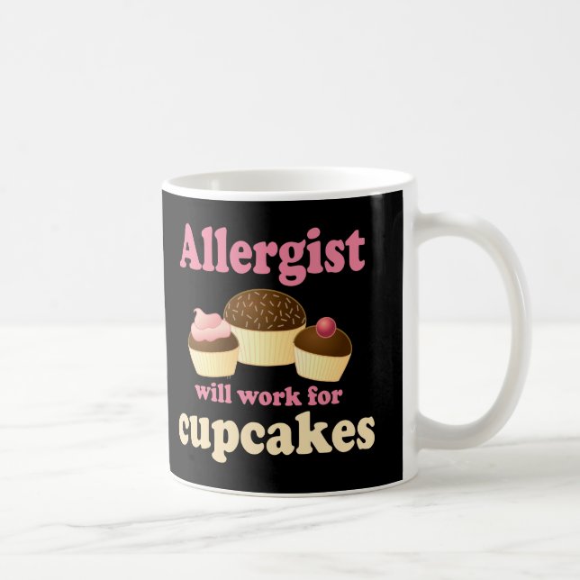 Mug Allergologiste drôle (Droite)