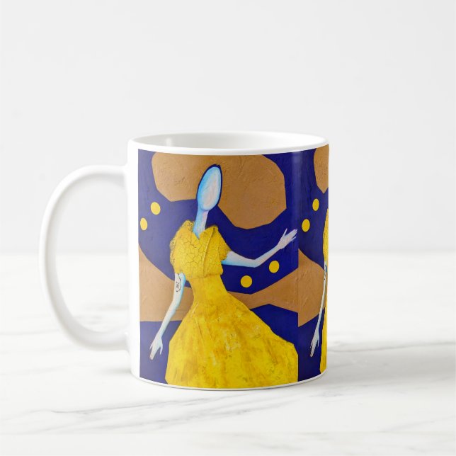 Mug "Allez avec le courant" (Gauche)