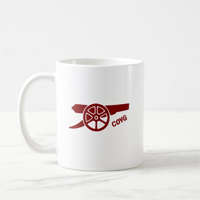 Mug Allez les Gunners COYG (Gauche)