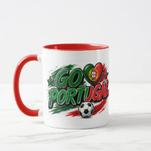 Mug ALLEZ PORTUGAL Fan   Fierté Portugaise Foot
