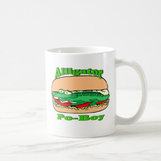 Mug Alligator Po-Boy (Droite)
