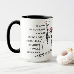 Mug Allin Gray "WARRIORs SOUL" 15oz