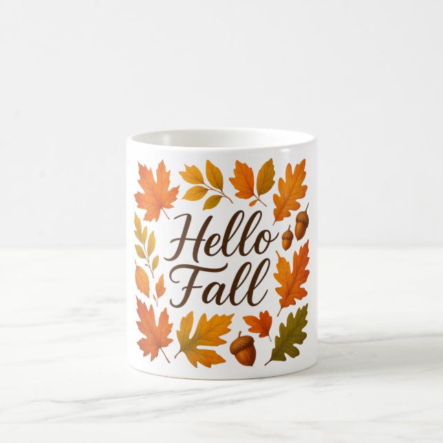Mug Allo Feuilles et glaces automnales (Centre)