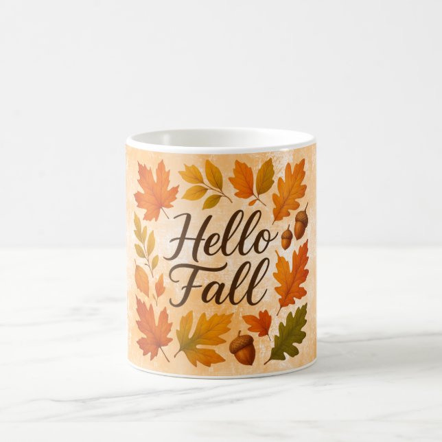 Mug Allo Feuilles et glaces automnales (Centre)