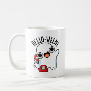 Mug Allo-ween Funny Ghost Pun
