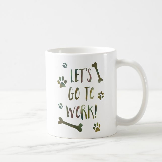 Mug allons au boulot (Droite)